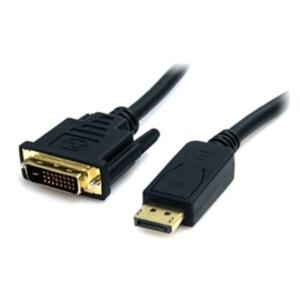 StarTech Cable DP2DVI2MM6 6 Feet Display Port to DVI Male/Male Retail