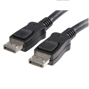 StarTech Cable DISPLPORT1L 1Feet Display Port Cable with Latches Male/Male Retail