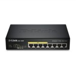 D-Link Switch DGS-1008P 8-Port Gigabit Unmanaged Desktop with 4 -PoE Ports Retail