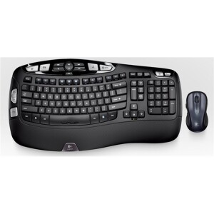 Logitech Keyboard and Mouse 920-002555 Wireless Wave Combo MK550 2.4GHz Retail