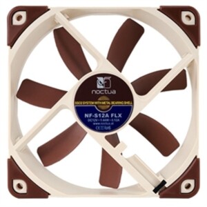 Noctua Fan NF-S12A FLX Knobs Blade Tips 3 Speed SSO2 Bearing 120x120x25mm Retail