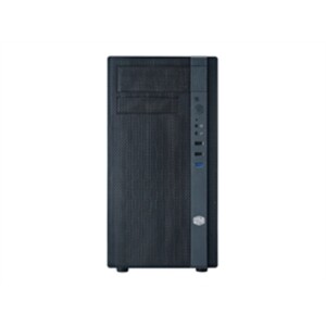 CoolerMaster Case NSE-200-KKN1 N200 Mini Tower 1/0/(3) BAY USB 3.0 No Power Supply Black microATX