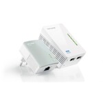 TP-Link Network TL-WPA4220KIT 300Mbps AV500 WiFi Powerline Extender Starter Kit Retail