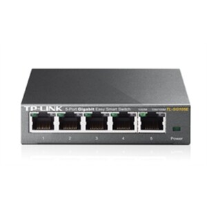 TP-Link Network TL-SG105E 5Port RJ45 Gigabit Easy Smart Switch Retail