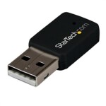 StarTech Network USB433WACDB Wireless-AC USB2.0 AC600 Mini Dual Band Network Adapter Retail