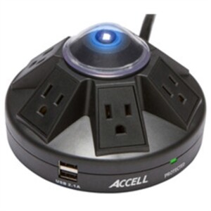 Accell Accessory D080B-015K Powramid Power Center USB Charging Station Retai