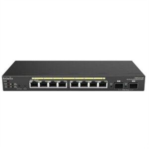 EnGenius Network EWS2910P 8Port PoE Layer 2 Switch with 2 Dual-Speed SFP ports Retail