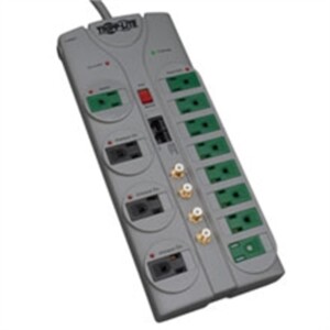 Tripp-Lite SURGE TLP1210SATG 12-Outlet 10feet 3600 Joules NEMA 5-15R/NEMA 5-15P Retail