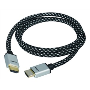 SIIG Cable CB-H20H12-S1 5m Woven Braided High Speed HDMI2.0 Cable UHD 4Kx2K at 60Hz Retail