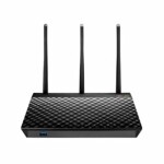 Asus Network RT-AC66U B1 802.11ac Dual-Band Wireless AC1750 Gigabit Router Retail