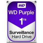 Western Digital Hard Drive WD10PURZ WD Purple AV 3.5" 1TB 64MB SATA 6Gb/s 5400 RPM Bulk