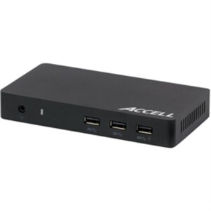 Accell Accessory K172B-002B USB 3.0 Full Function Docking Station Retail