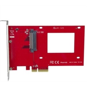 StarTech IO Card PEX4SFF8639 U.2 to PCIe Adapter for 2.5 inch U.2 NVMe SSD SFF 8639 Retail