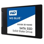 Western Digital SSD WDS500G2B0A 500GB SATA III 6Gb/s 2.5inch 7mm Blue 3D NAND Retail