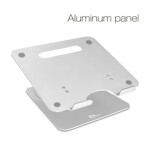 SIIG Accessory CE-MT2C12-S1 Adjustable Aluminum Laptop Stand for Macbook and PC Retail