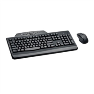 Kensington Keyboard K72408USA ProFit Keyboard Mouse Wireless Media Desktop Set Retail