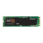 Samsung SSD MZ-N6E250BW 860 EVO M.2 SATA 250GB 2280 Internal SSD Single Unit Version Retail