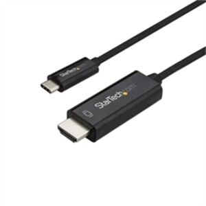 StarTech Cable CDP2HD2MBNL 6ft USB-C to HDMI Cable 4K at 60Hz Black Retail